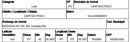 Terreno - Capitao Poco - Ocupado — foto 3