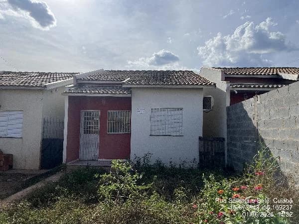 Casa - 2 Quartos - Varzea Grande - Ocupado — foto 2